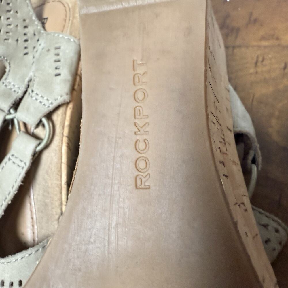 Rockport Cobb Hill Women's Janna Sandals CH1881 Beige 7.5 - Picture 11 of 13